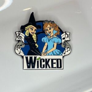 Wicked and Frozen Musical Enamel Pin